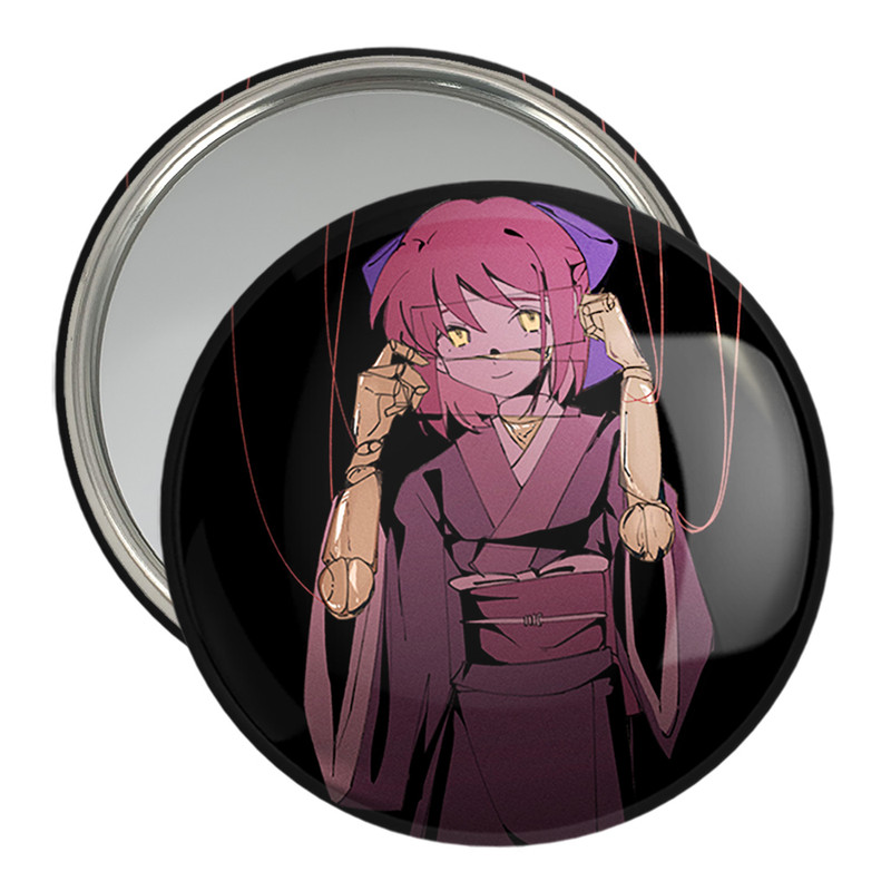 آینه جیبی خندالو مدل بازی تسوکی هیمه‌ (Tsukihime) کد 34548
