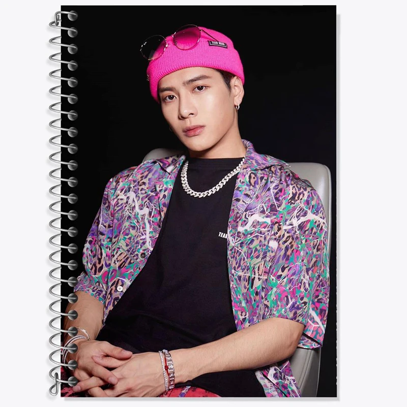 دفتر لغت 50 برگ خندالو مدل جکسون گروه گات سون GOT7 کد 20947