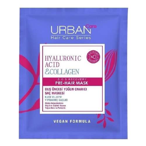 کرم مو اربن کر مدل hyaluronic acid & collagen حجم 50 میلی لیتر