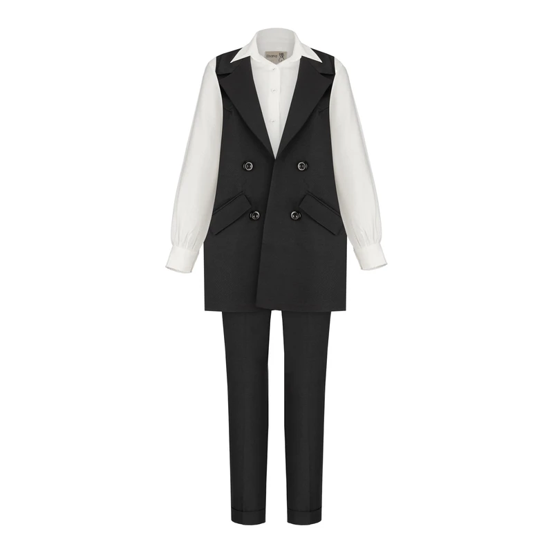 ست 3 تکه لباس زنانه السانا مدل  آترینا کد 160801