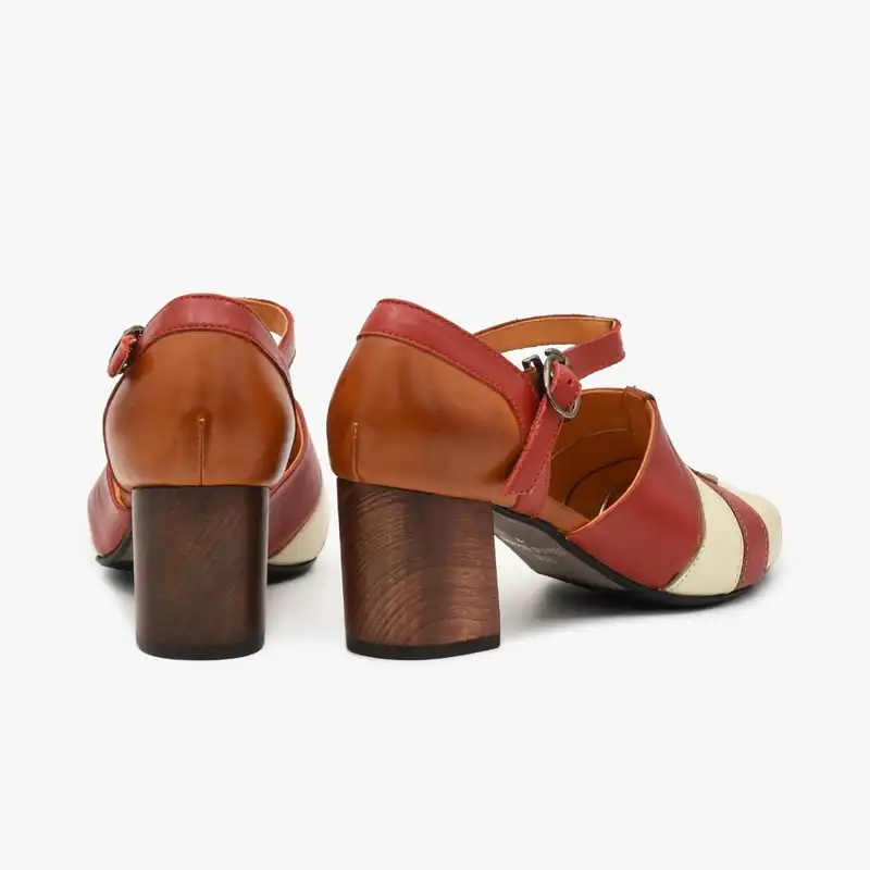 صندل زنانه چرم تهران مدل 504Q