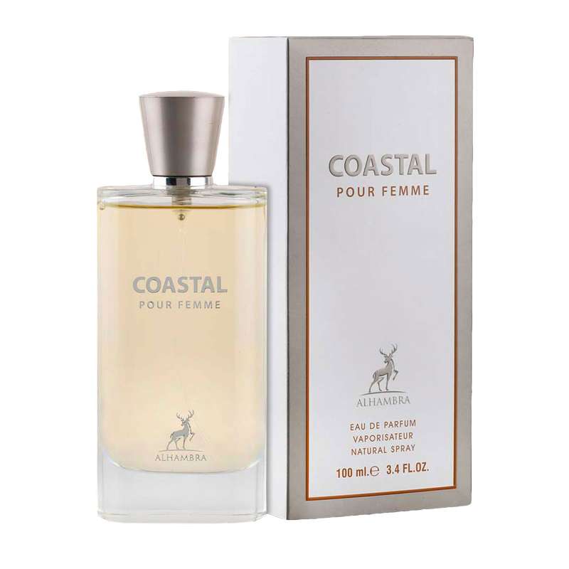 ادو پرفیوم زنانه الحمبرا مدل Coastal حجم 100 میلی لیتر