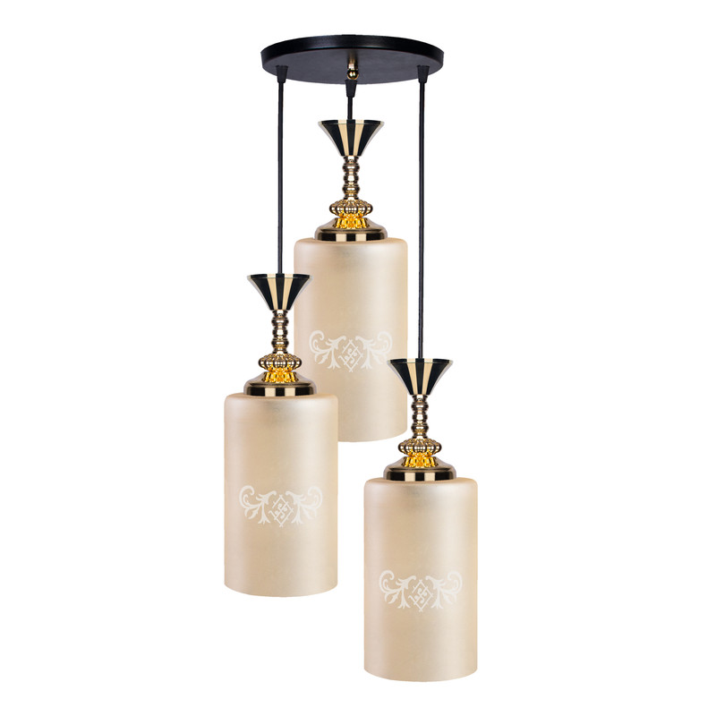 لوستر سه شعله مدل شکوفه RR6 