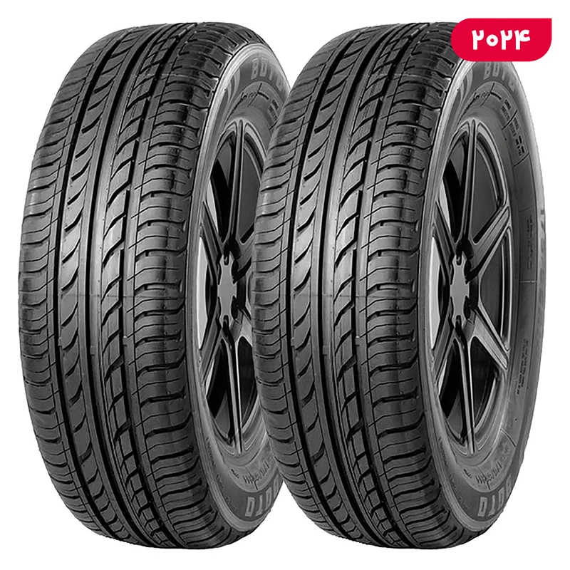 لاستیک خودرو بوتو مدل 218 سایز 165/65R13 - دو حلقه