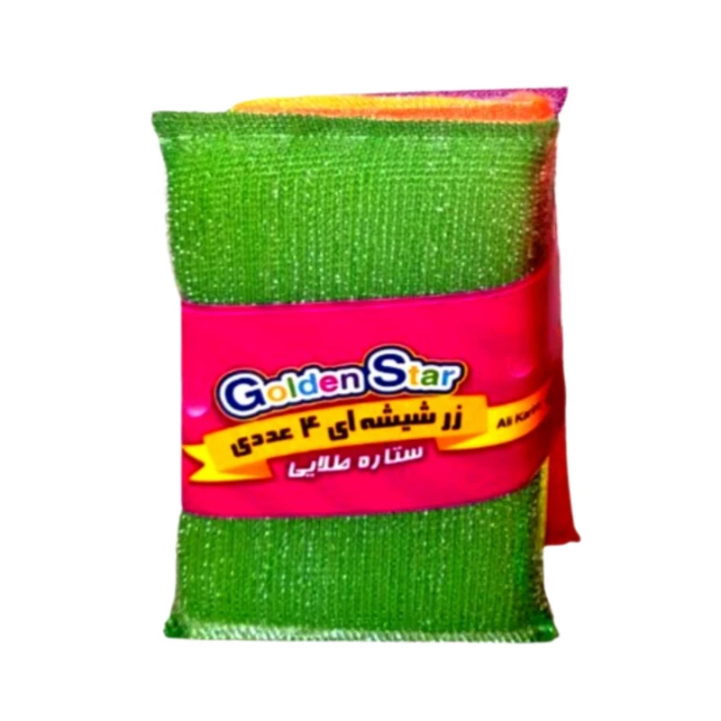 اسکاچ خاتون مدل زر شیشه ای مجموعه 4 عددی