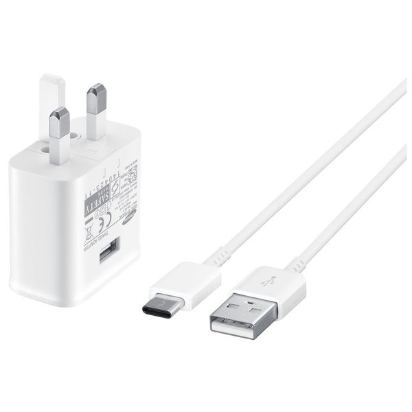 شارژر دیواری 15W مدل EP-TA20UWE همراه با کابل USB Type-C شارژر دیواری 15W مدل EP-TA20UWE همراه با کابل USB Type-C