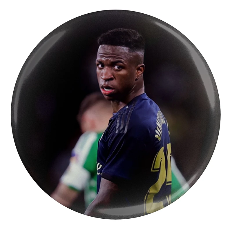 مگنت مدل S13729 طرح وینیسیوس جونیور بازیکن فوتبال رئال مادرید