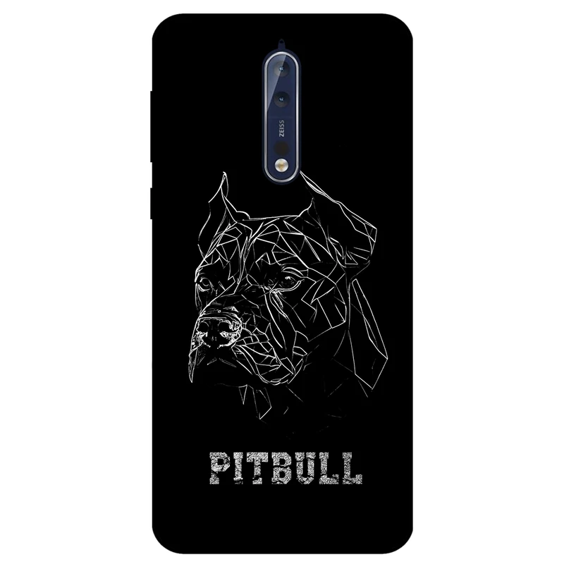 کاور مگافون طرح پیتبول مدل 1883 مناسب برای گوشی موبایل نوکیا 8  