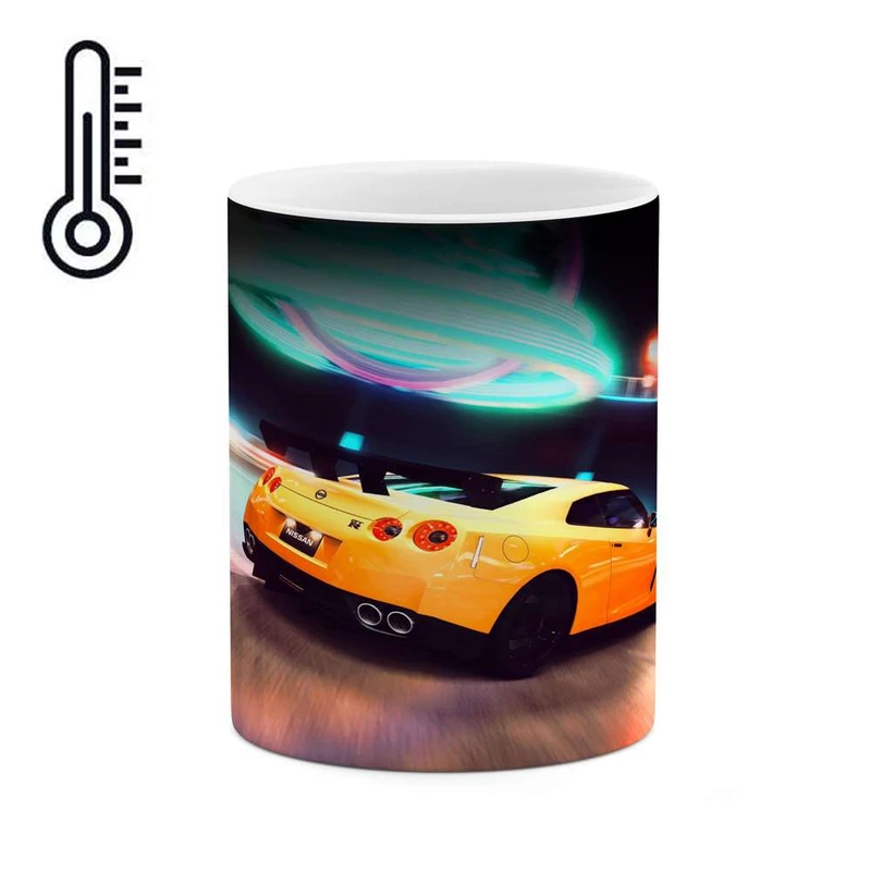 ماگ حرارتی کاکتی مدل ماشین کد mgh18027