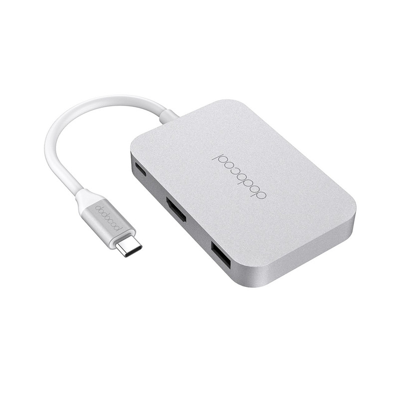 هاب 7 پورت USB-C دودوکول مدل DC30S با Power Delivery