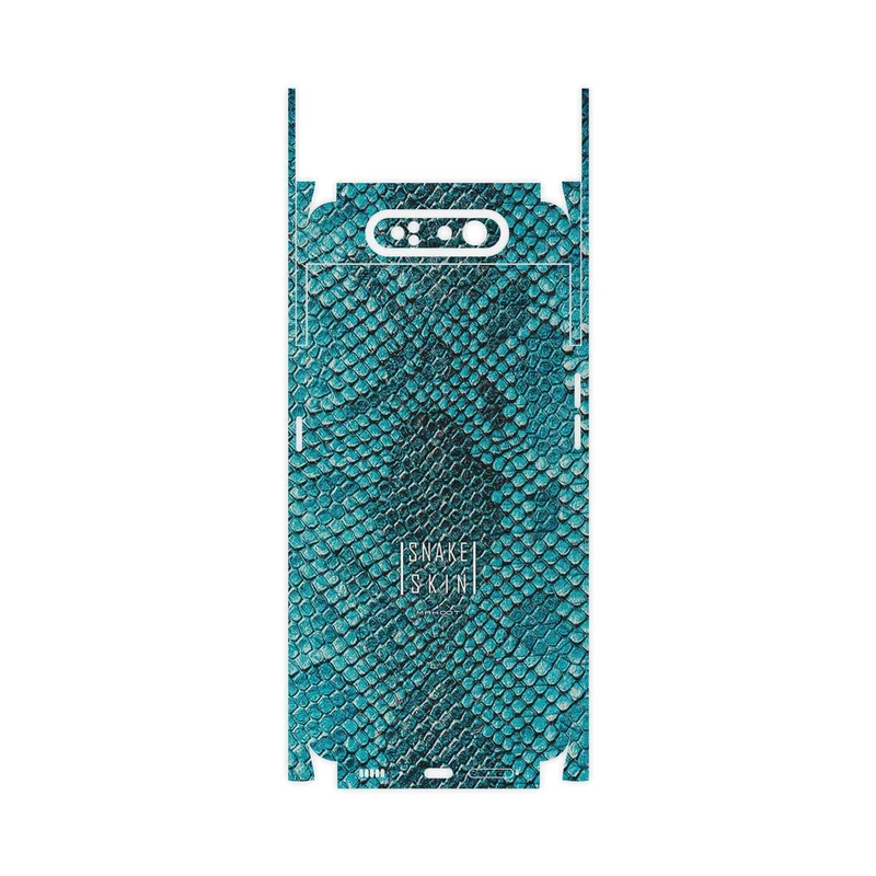 برچسب پوششی ماهوت مدل Blue Snake Skin-FullSkin مناسب برای گوشی موبایل سامسونگ Galaxy A80