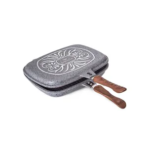 ماهیتابه دو طرفه کاراجا مدل 002 سایز 34