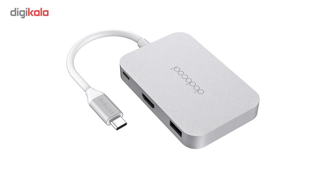 هاب 7 پورت USB-C دودوکول مدل DC30S با Power Delivery main 1 1