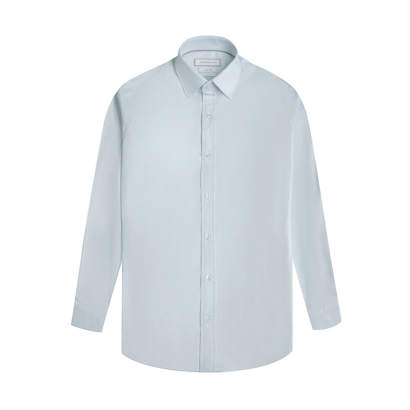 پیراهن آستین بلند یقه برگردان مردانه کروم مدل 2510116