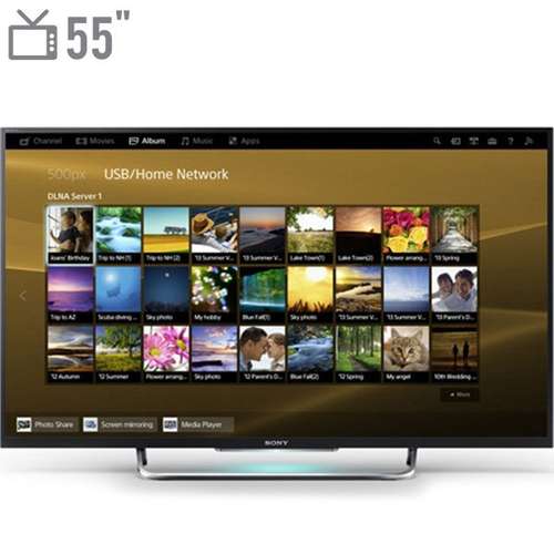 تلویزیون ال ای دی هوشمند سونی سری BRAVIA مدل KDL-55W800 سایز 55 اینچ