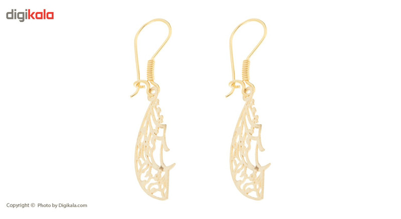 گوشواره طلا 18 عیار زنانه مدل ME0742