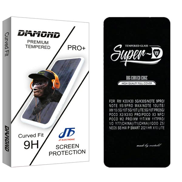 محافظ صفحه نمایش جی اف مدل Diamond SuperD مناسب برای گوشی موبایل سامسونگ Galaxy M54