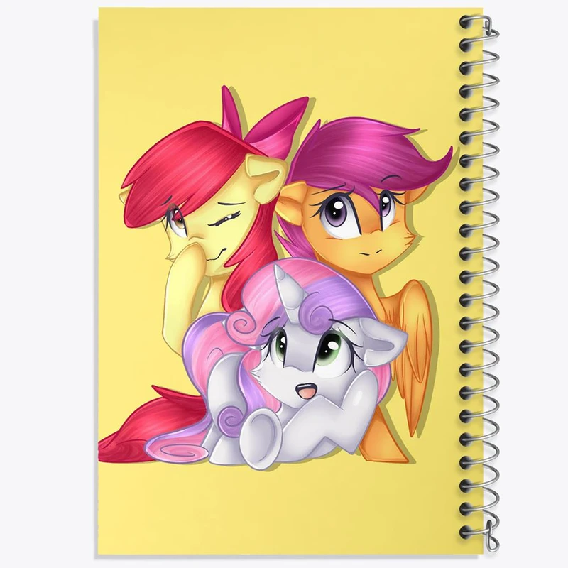 دفتر لیست خرید 50 برگ خندالو طرح اسب پونی کد 24849