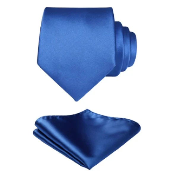 ست کراوات و دستمال جیب مردانه مدل TVF کد 2