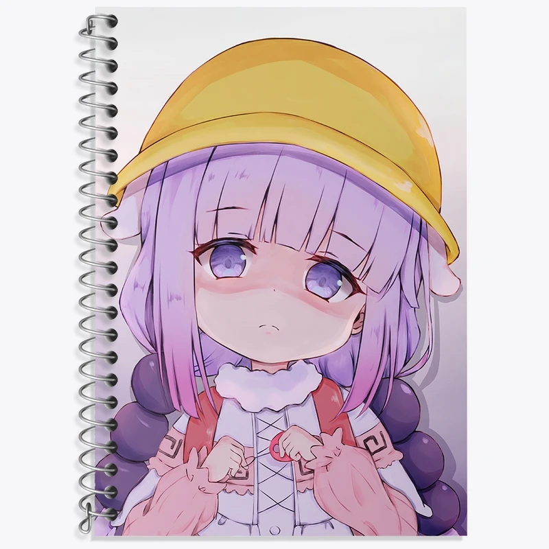 دفتر لغت 50 برگ خندالو طرح کانا انیمه اژدهای خدمتکار کوبایاشی کد 36315