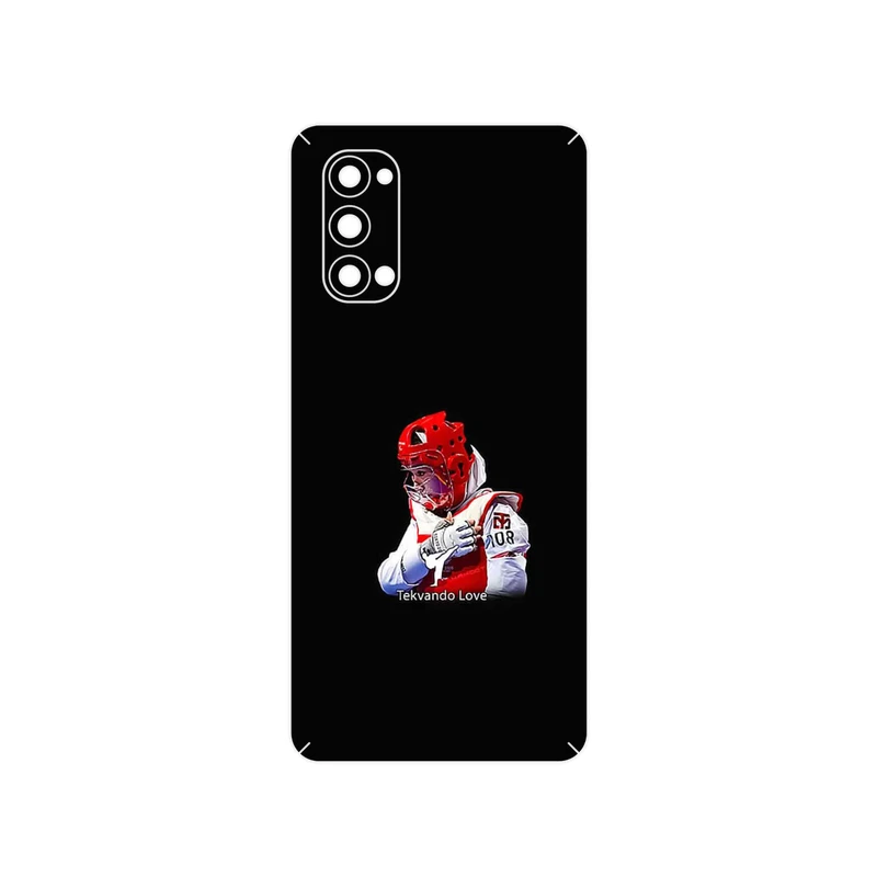 برچسب پوششی ماهوت مدل Tekvando مناسب برای گوشی موبایل اپو Reno4 Pro 5G