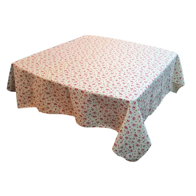 سفره 4 نفره مدل گل ریز سایز 100*100 سانتی متر