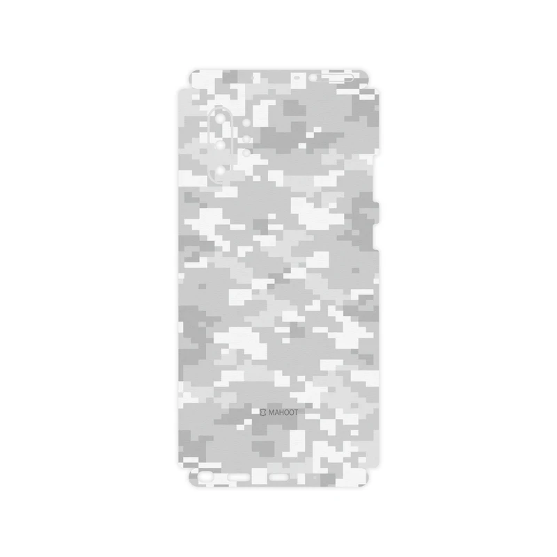 برچسب پوششی ماهوت مدل Army-Snow-Pixel-FullSkin مناسب برای گوشی موبایل سامسونگ Galaxy Note10Plus