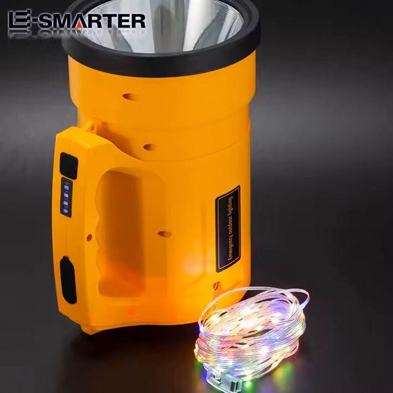 چراغ کمپینگ مدل ریسه دار کد W5206-2 RGB