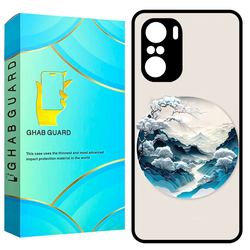 کاور قاب گارد طرح طبیعت مدل GCHPF3 مناسب برای گوشی موبایل شیائومی Poco F3 / Redmi K40 / Redmi K40 Pro / Redmi K40 Pro Plus / Mi 11i   