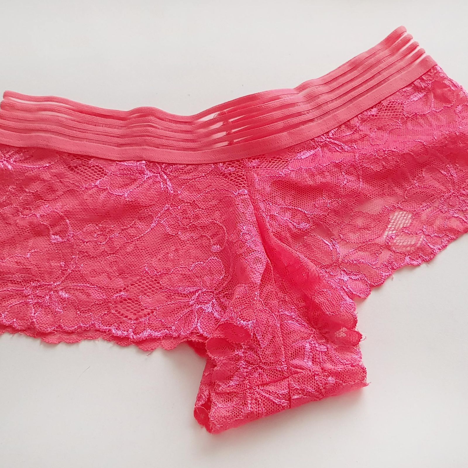 شورت زنانه ماییلدا مدل گیپور کد 4983-2216 رنگ گلبهی -  - 3