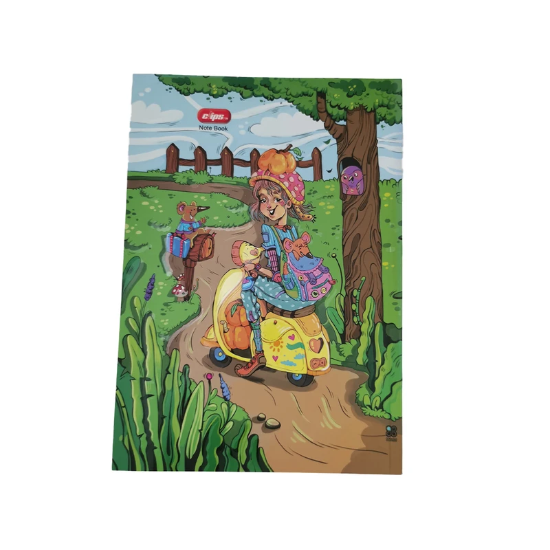 دفتر 100 برگ کلیپس مدل 0056121