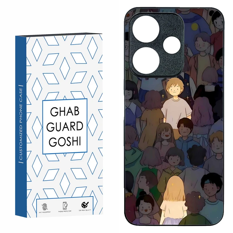 کاور قاب گارد گوشی طرح ست پسرانه کد TPU-062 مناسب برای گوشی موبایل شیائومی  REDMI 13  