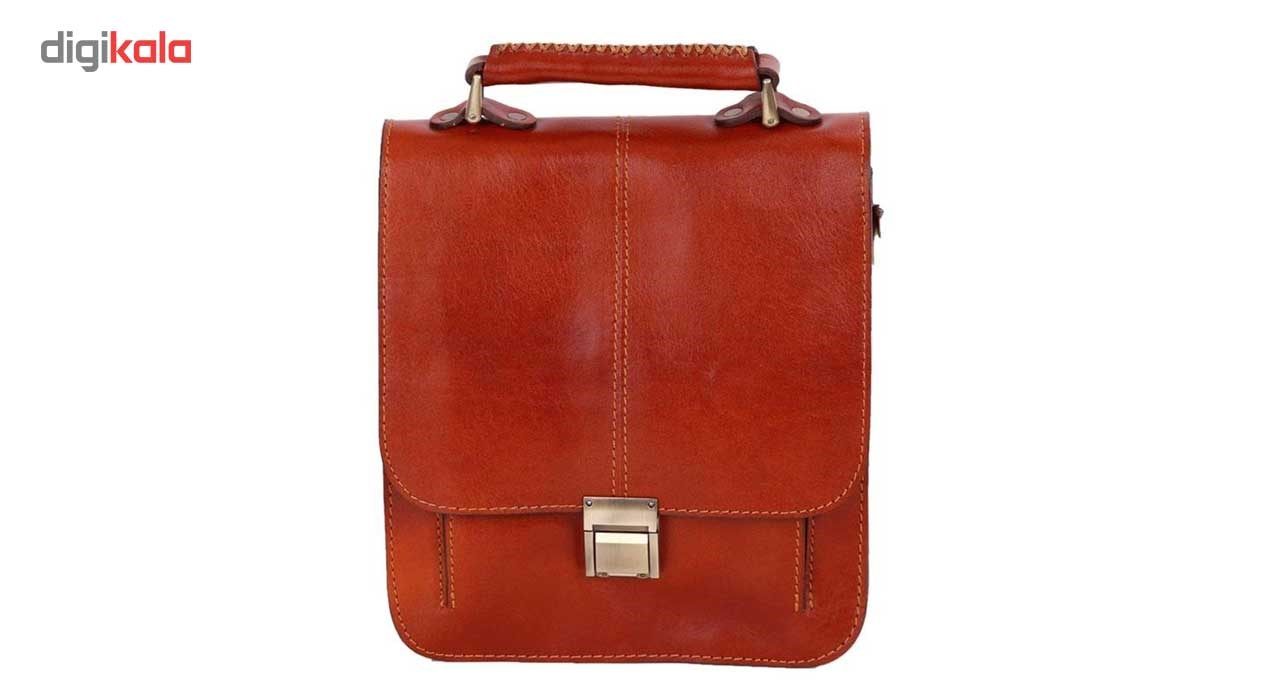 کیف اداری چرم طبیعی زانکو چرم مدل KM-502