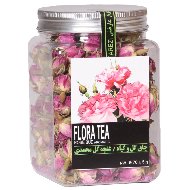 دمنوش غنچه گل محمدی عارضی بسته بندی پت  مدل Rose Bud Aromatic