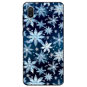 Megafone Snowflake 2824 Cover For Samsung Galaxy A02