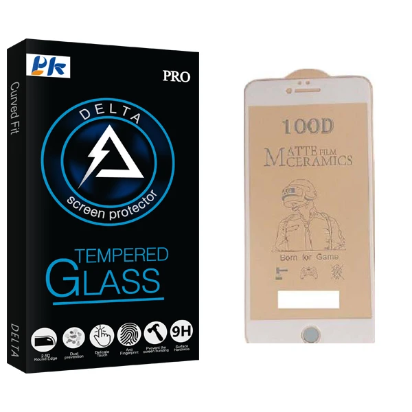 محافظ صفحه نمایش مات پی کی مدل Delta Glass مناسب برای گوشی موبایل اپل IPHONE 7 PLUSE