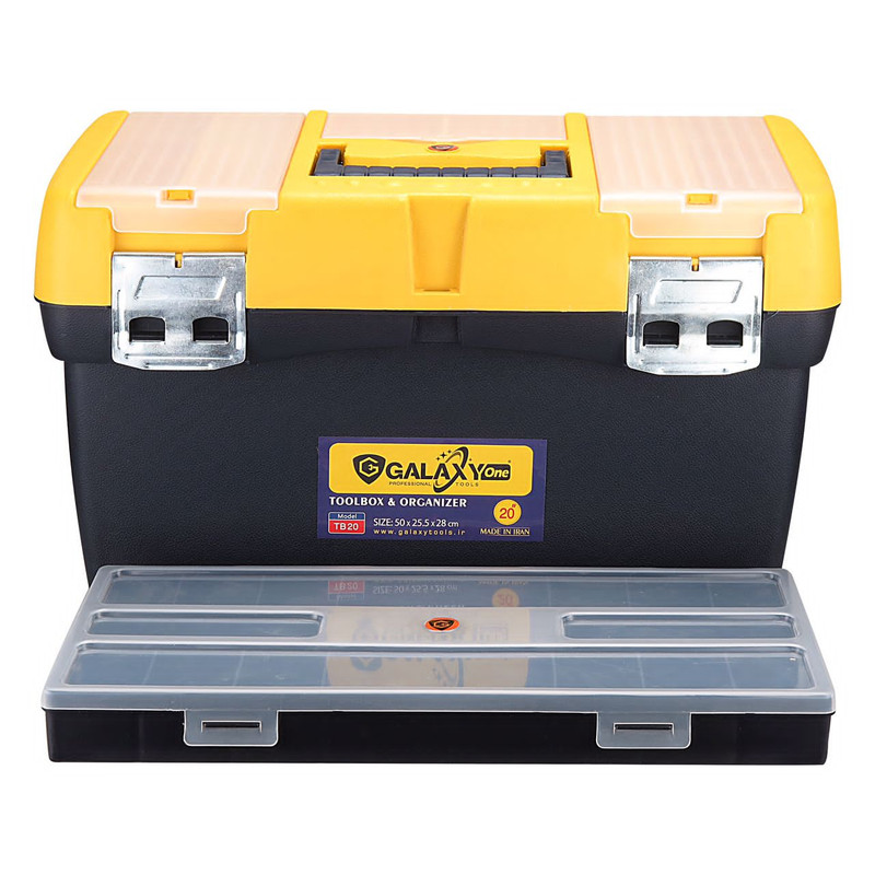 جعبه ابزار گلکسی وان مدل TB20 به همراه ارگانایزر