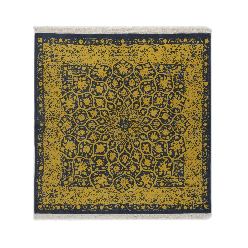 فرش دستبافت چهار متری رُست مدل گردون 