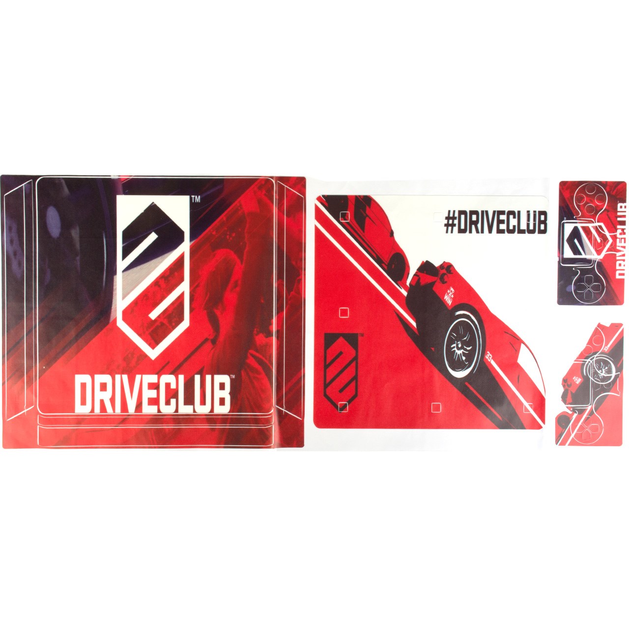 برچسب پلی استیشن 4 اسلیم مدل Driveclub