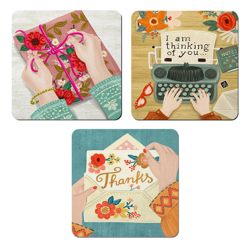 مگنت صباطرح مدل نامه تشکر کد M1310 مجموعه 3 عددی