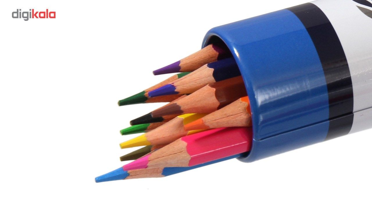 مداد رنگی 12 رنگ لوله ای روبیکس کد MRX19 main 1 4
