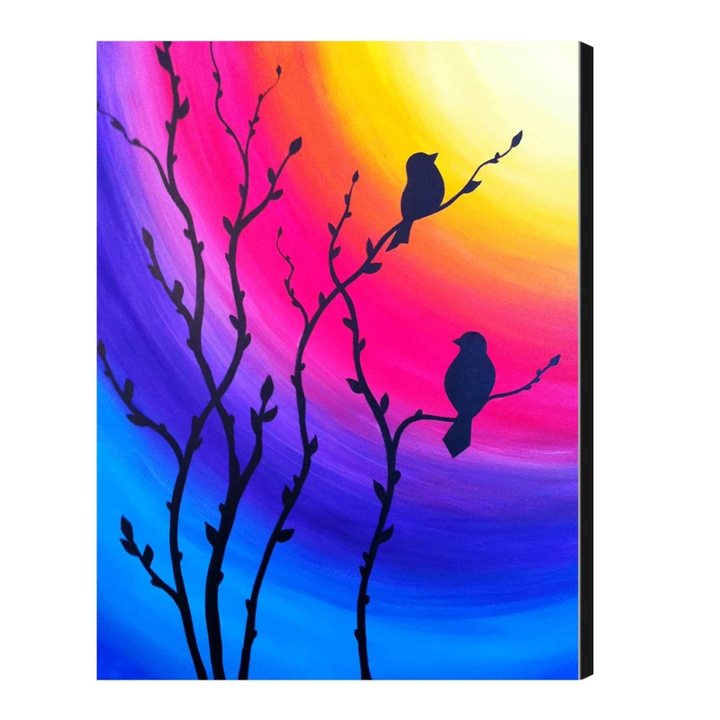 تابلو شاسی ژیوار طرح ZH13 سایز 30x40 سانتی متر