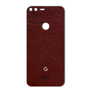 MAHOOT Natural Leather Cover Sticker for Google Pixel XL