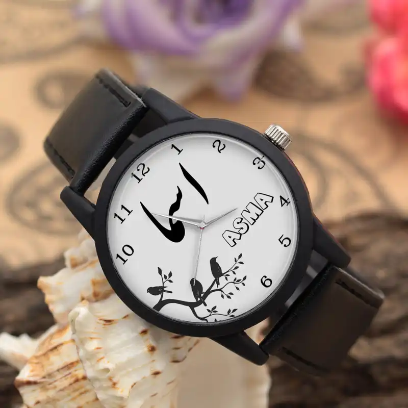 ساعت مچی عقربه ای زنانه طرح اسما کد LF3080