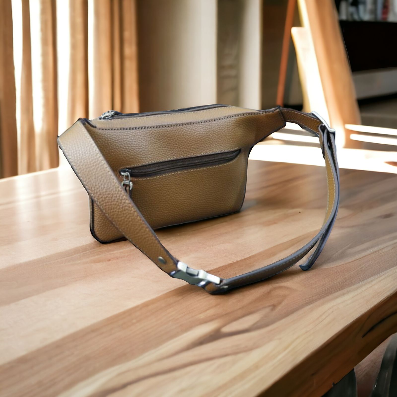 کیف کمری چرم بارثاوا مدل 1302 - - 5