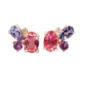 گوشواره جواهر ژوپی یر مدل N3801