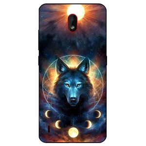 Megafone Wolf and Moon 8006 Cover For Nokia C1		
