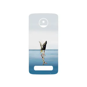 MAHOOT Collage of Sea Trash Cover Sticker for Motorola Moto Z Play