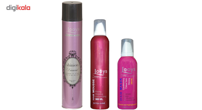 پک موس مو لویز مدل Extra Shine به همراه اسپری نگهدارنده حالت مو و ماسک مو پک موس مو لویز مدل Extra Shine به همراه اسپری نگهدارنده حالت مو و ماسک مو