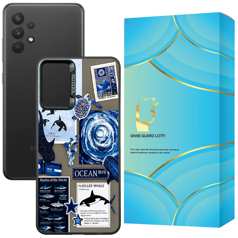 کاور قاب گارد لطفی مدل SOCOCEN مناسب برای گوشی موبایل سامسونگ Galaxy A32 4G